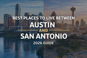 Best places to live between Austin and San Antonio