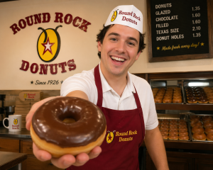 World famous donuts are just one good reason for living in Round Rock Texas