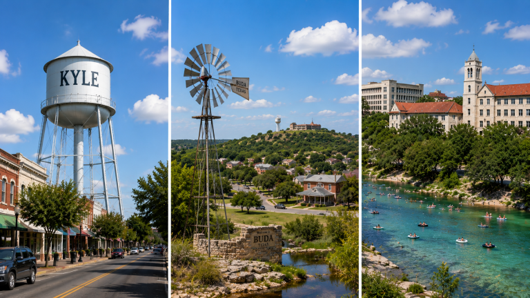 Exploring the options of living in Kyle vs Buda vs San Marcos Texas