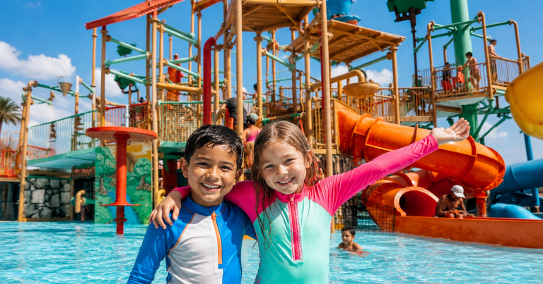 A day at the waterpark is part of things to do in Pflugerville TX