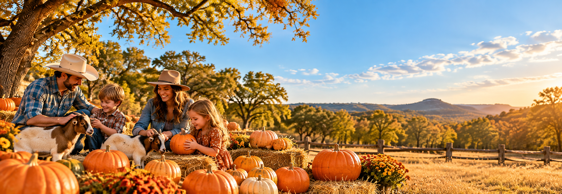Fall festivals in the Texas Hill Country — pumpkin patches and autumn family activities, The Texas Current podcast, Texas Home Talk
